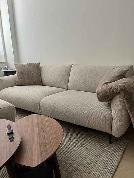 2,5 sits med fotpall/sittpall