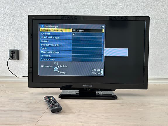 PANASONIC 32” TX-L32C4E – STABIL LCD KVALITETS-TV!