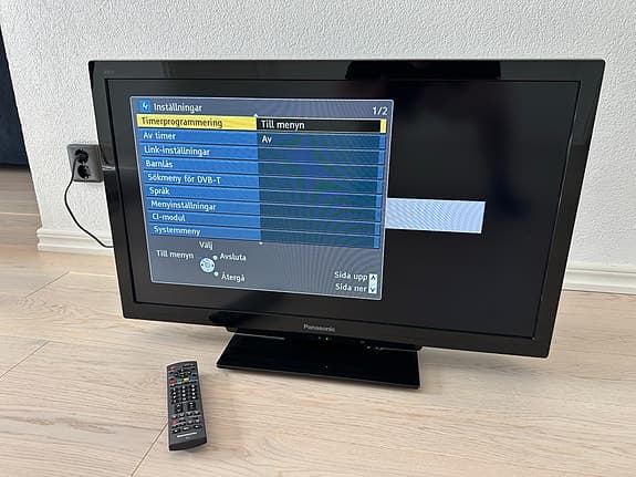 PANASONIC 32” TX-L32C4E – STABIL LCD KVALITETS-TV!