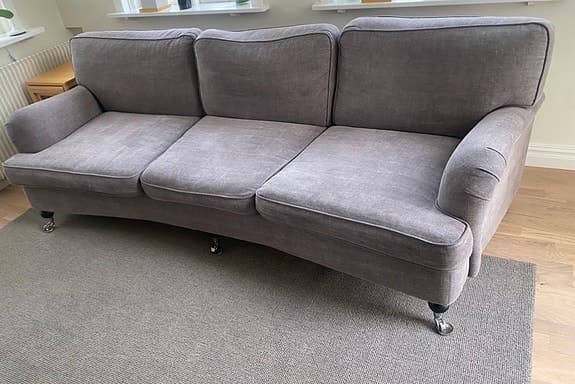 Howard classic soffa grått tyg