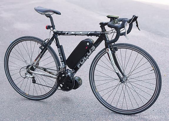 Focus elcykel landsväg 52 cm svart