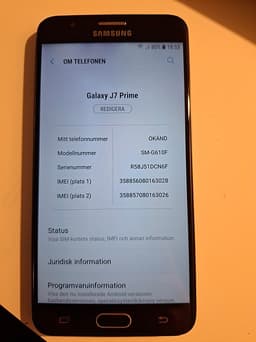 Samsung galaxy j7 Prime
