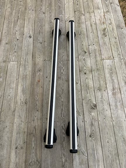 Carwise lasthållare/takräcke aluminium svart/silver