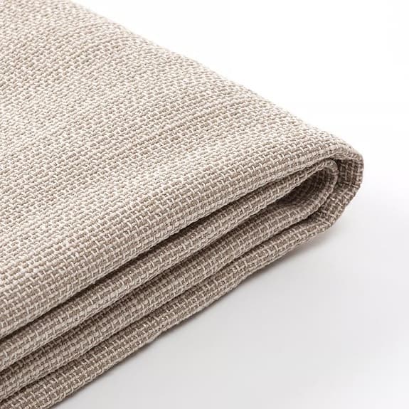 IKEA MOSTERHAMN Sängkappa, Hillared beige, 140x200 cm