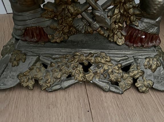 Spegel bordsmodell oval dekorativ