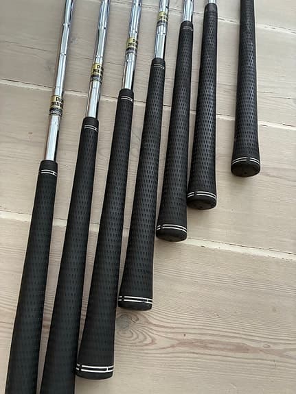 Golfset järnklubbor stål skaft