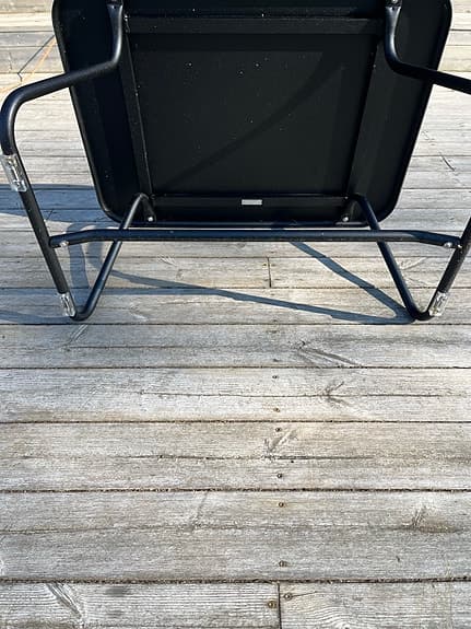 Fermob Sixties bord 75x55 cm liquorice (svart) NYTT I FÖRPACKNING