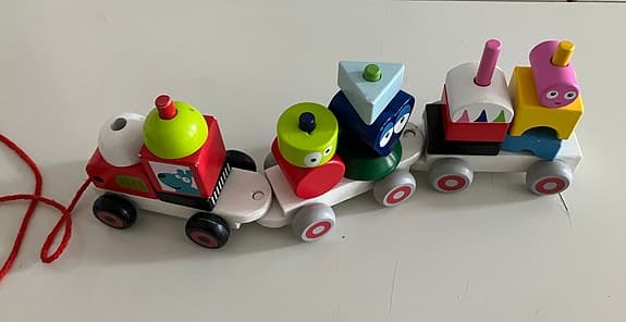 Babblarna, trätåg