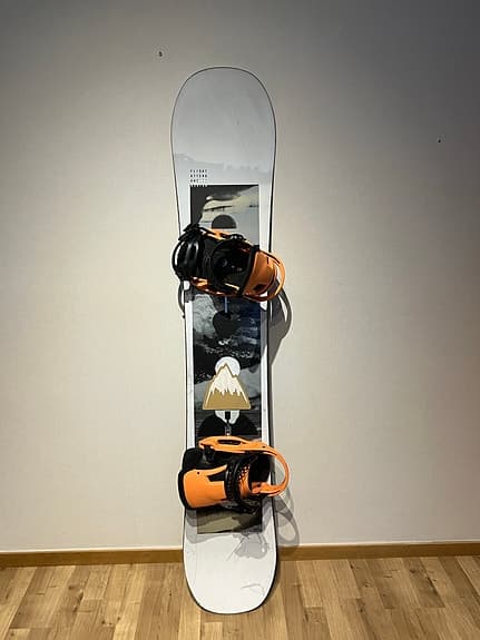 Burton snowboard med bindningar