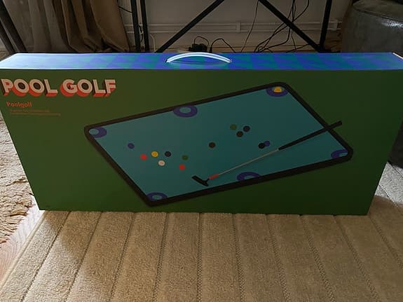 Pool Golf spelset golv spel