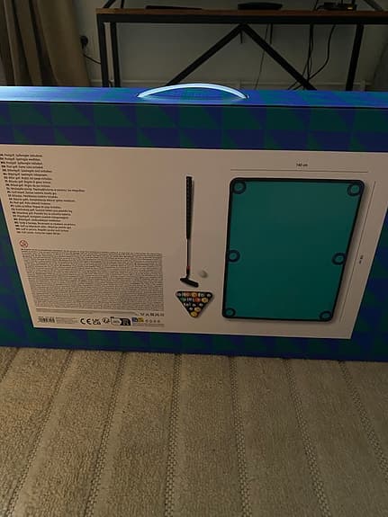 Pool Golf spelset golv spel