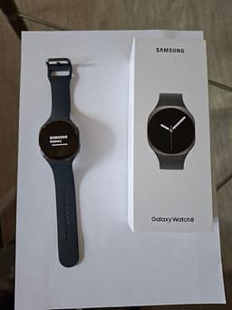 Samsung Galaxy Watch 8 40mm smartklocka svart
