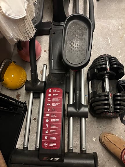 Sole E35 crosstrainer med träningsdator
