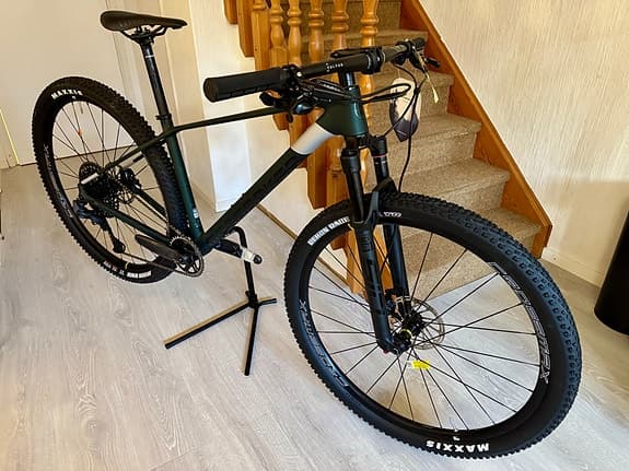 Mondraker PODIUM Translucent Green Carbon värsting Medium NY Halva Priset !!