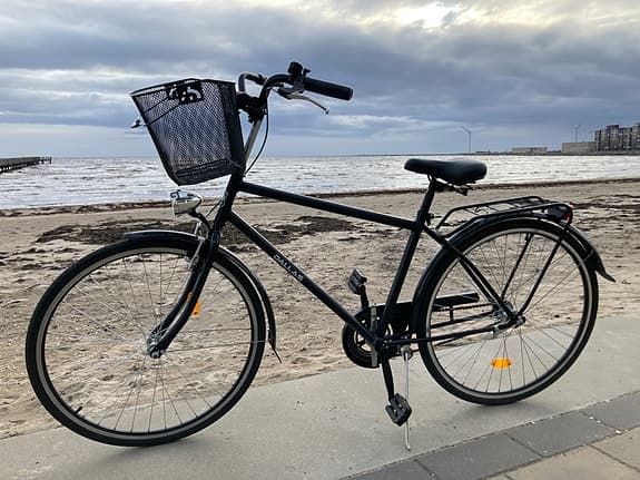 Svart dallas unisex cykel
