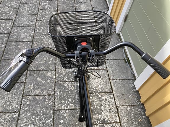 Svart dallas unisex cykel