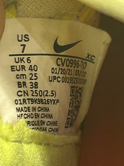 Fotbollskor Nike Mercurial - inomhus