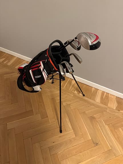 Golfset dam höger med bag