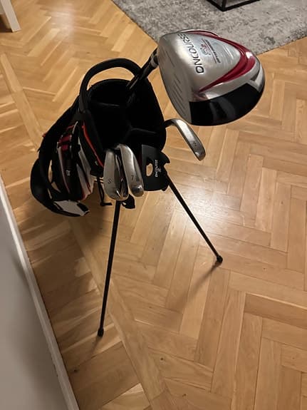 Golfset dam höger med bag