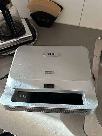 Braun snackmaker smörgåsgrill med utbytbara grill- och våffelplattor