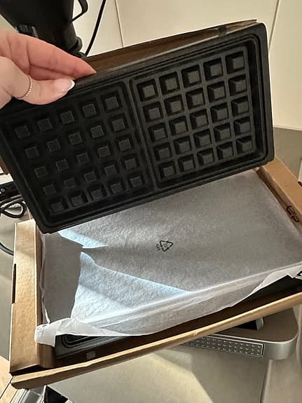 Braun snackmaker smörgåsgrill med utbytbara grill- och våffelplattor