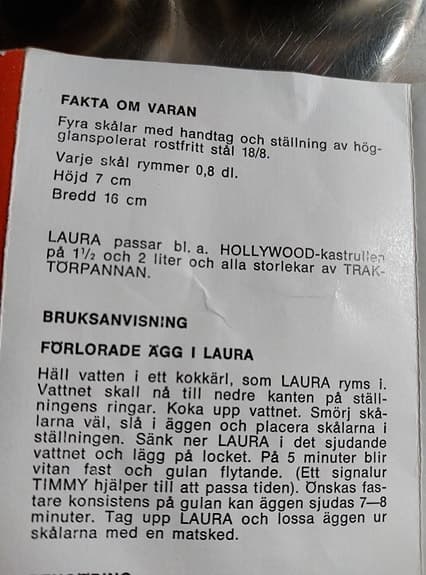 Äggpocherare - LAURA - NilsJohan