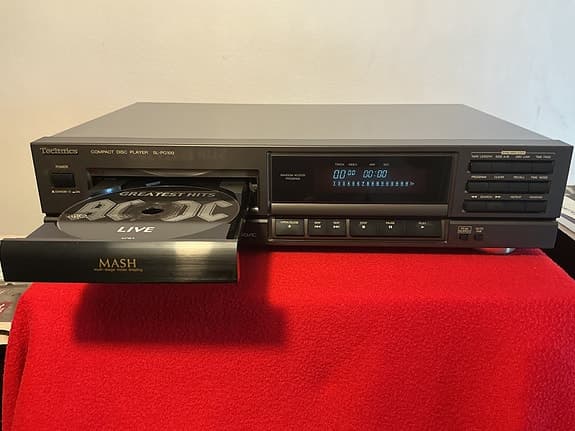 Technics SL-PG100 CD-spelare,Technics SU-800 stereo förstärkare