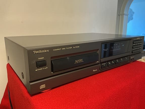 Technics SL-PG100 CD-spelare,Technics SU-800 stereo förstärkare