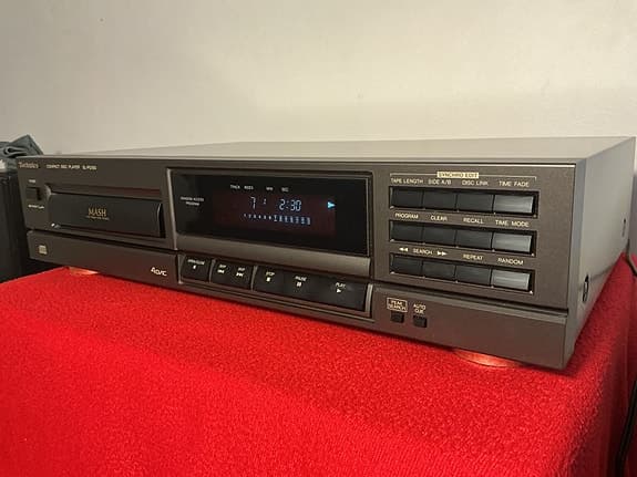 Technics SL-PG100 CD-spelare,Technics SU-800 stereo förstärkare