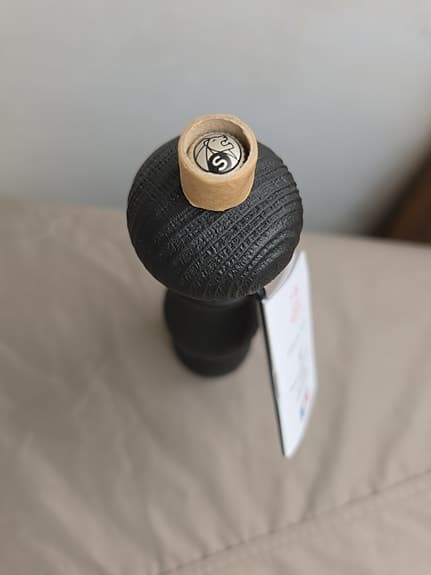 Peugeot saltkvarn svart trä 22 cm