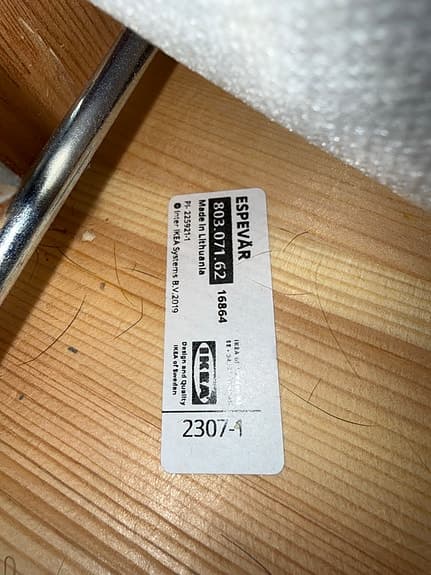 IKEA ESPEVÄR resårbotten