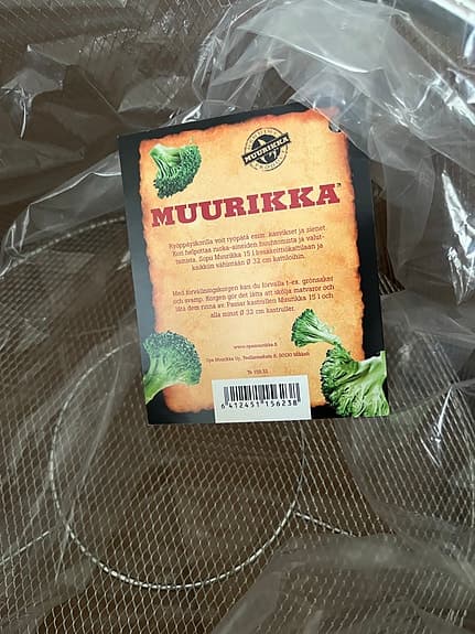 GRILLDAX Muurikka förvällningskorg 10 L