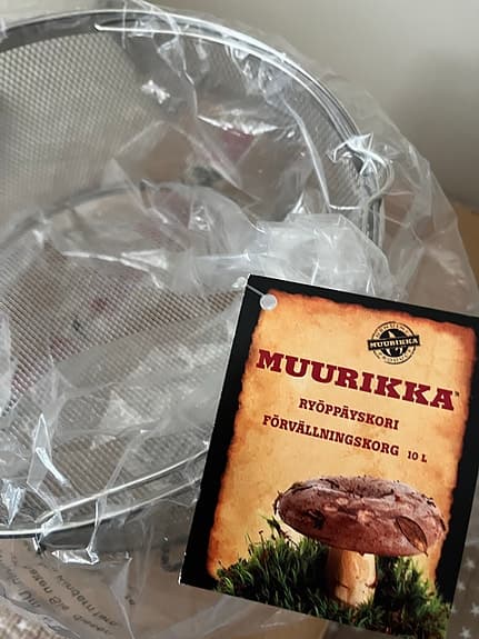 GRILLDAX Muurikka förvällningskorg 10 L