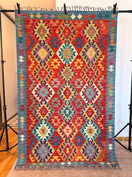 Ull kelim matta i väldigt bra skick!