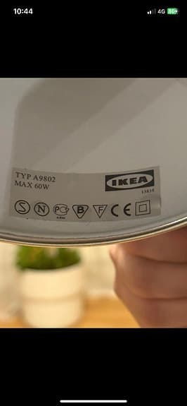 Ikea bordslampa