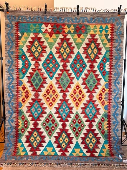 Ull kelim matta i väldigt bra skick!