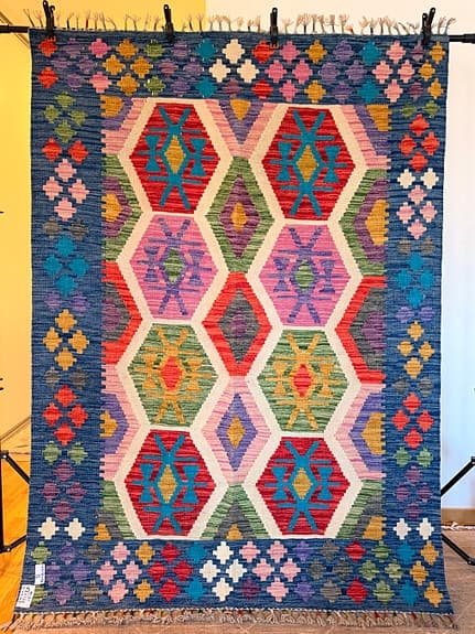 Ull kelim matta i väldigt bra skick!