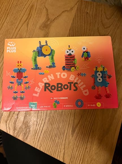 Plus-Plus Learn To Build Robots byggset