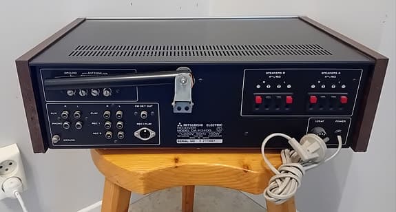 MITSUBISHI JAPAN VINTAGE RECIVER DA R340G - SUPERFIN