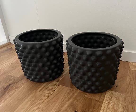 2 st Cloudy kruka från DBKD, 21 cm