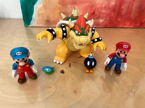 Nintendo Super Mario figurer