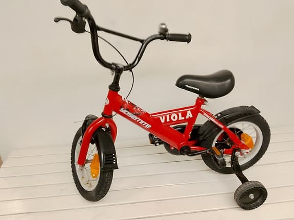 Volare Viola barncykel 12" röd