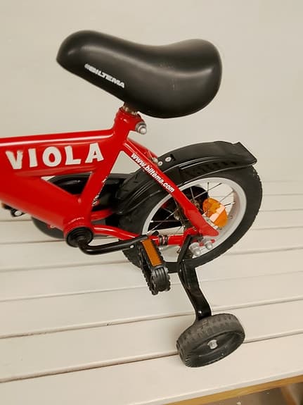 Volare Viola barncykel 12" röd