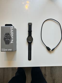 Garmin Vivomove Sport – fint skick komplett i kartong