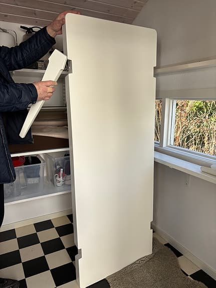 Fint vitmålat soffbord