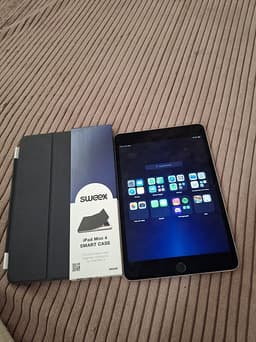 iPad mini 4 med nytt fodral