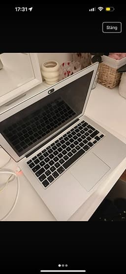 Apple MacBook Air laptop silver