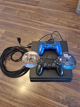 Sony Playstation 4 spelkonsol svart