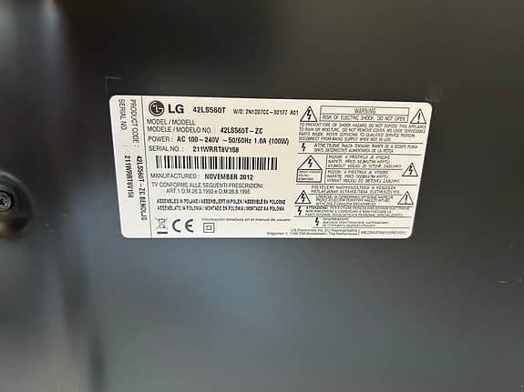 LG TV 42”