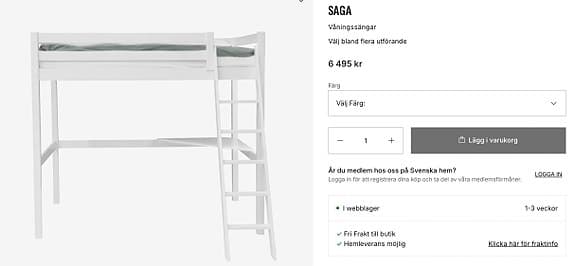 Våningssäng